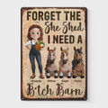Custom Home Decor Metal Sign - Personalized Birthday Gifts For Men And Women, Horse Lovers