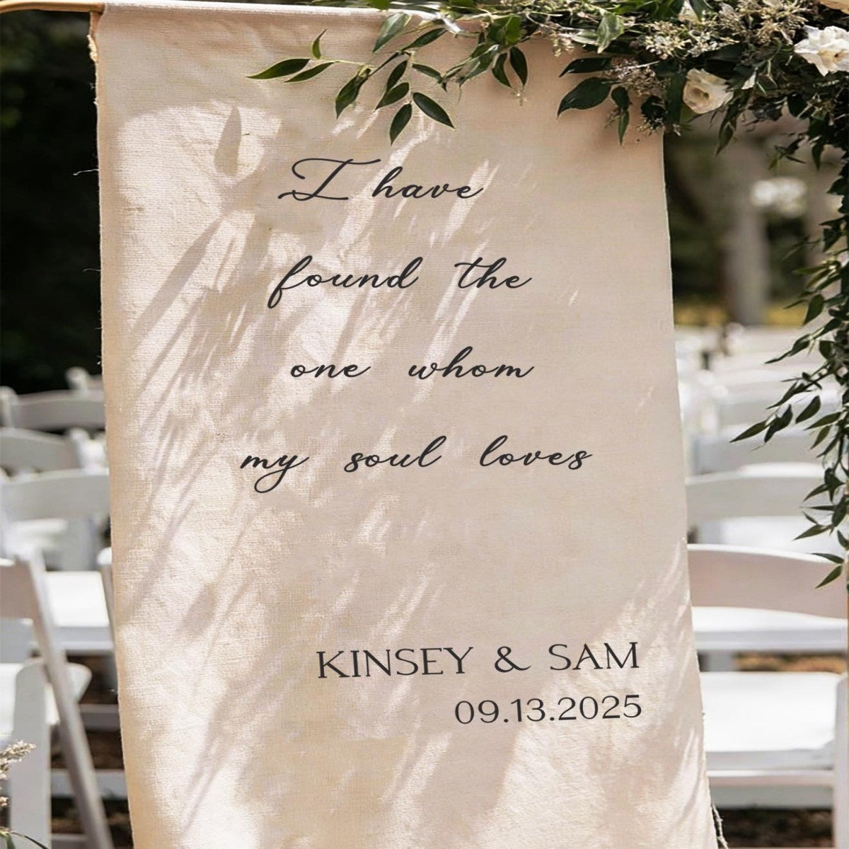 Personalized Wedding Welcome Sign, Custom Wedding Signs，Wedding banner