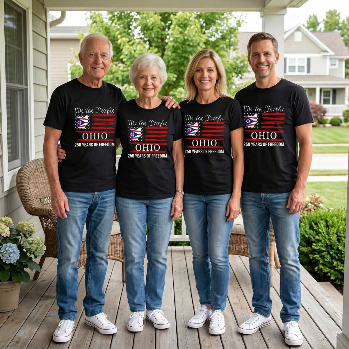 Custom State Celebrating Personalized America 250th Anniversary Shirt