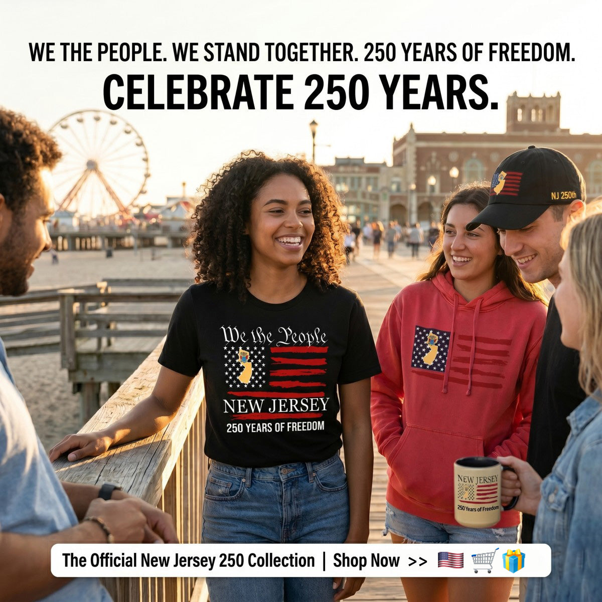 Custom State Celebrating Personalized America 250th Anniversary Shirt