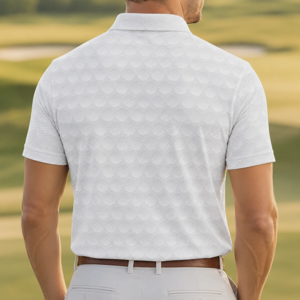 Custom All Over Print Polo Shirt - Personalized Father's Day Birthday Golf Gifts For Dad, Grandpa - Enjoy Every Shot
