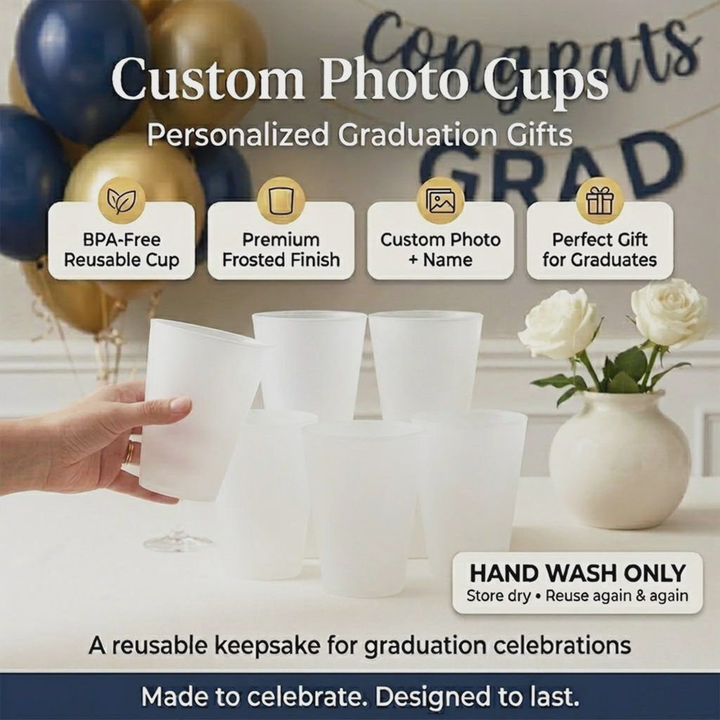 Personalized "Camp More, Worry Less" Party Cups – Birthday & Camping Gift For Campers